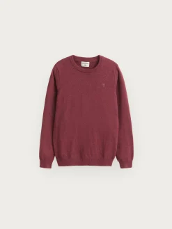 Jerséis-Alvaro Moreno JERSEY ROUND NECK KIDS Burdeos