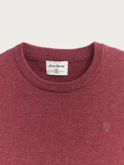 Jerséis-Alvaro Moreno JERSEY ROUND NECK KIDS Burdeos