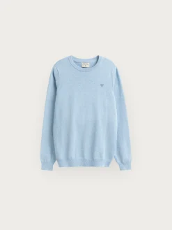 Jerséis-Alvaro Moreno JERSEY ROUND NECK KIDS Celeste