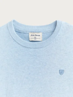 Jerséis-Alvaro Moreno JERSEY ROUND NECK KIDS Celeste