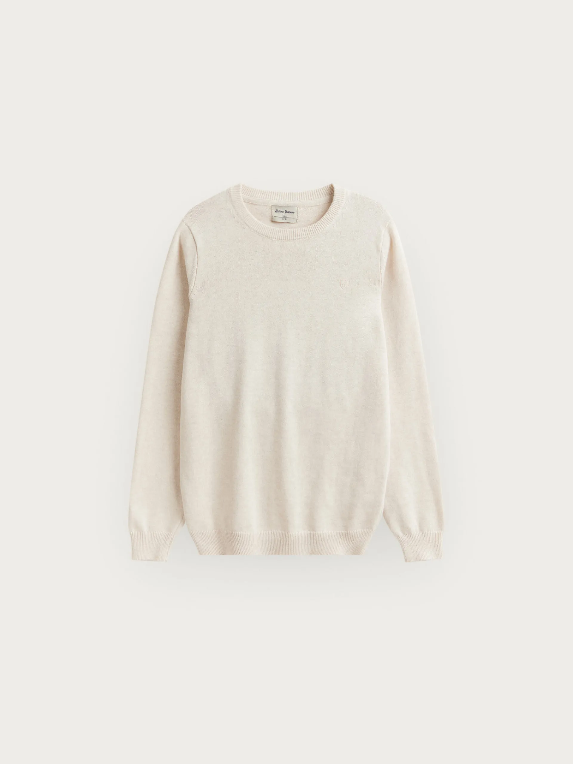 Jerséis-Alvaro Moreno JERSEY ROUND NECK KIDS Crudo