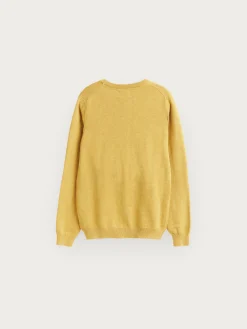 Jerséis-Alvaro Moreno JERSEY ROUND NECK KIDS Mostaza