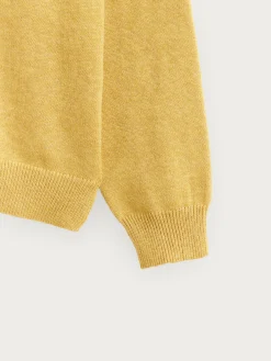 Jerséis-Alvaro Moreno JERSEY ROUND NECK KIDS Mostaza