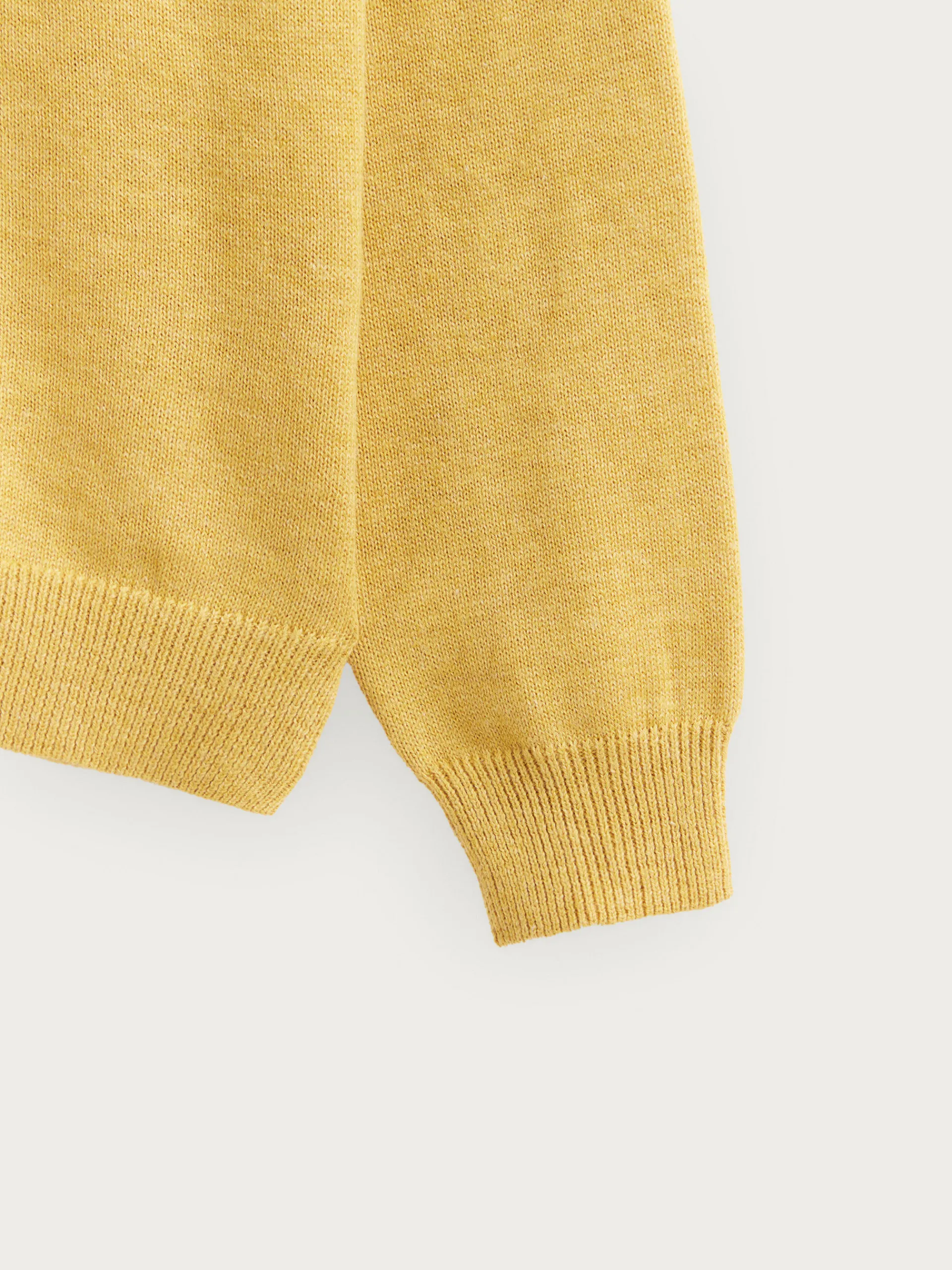 Jerséis-Alvaro Moreno JERSEY ROUND NECK KIDS Mostaza