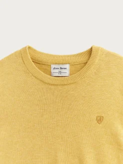 Jerséis-Alvaro Moreno JERSEY ROUND NECK KIDS Mostaza