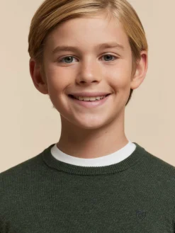 Jerséis-Alvaro Moreno JERSEY ROUND NECK KIDS Verde