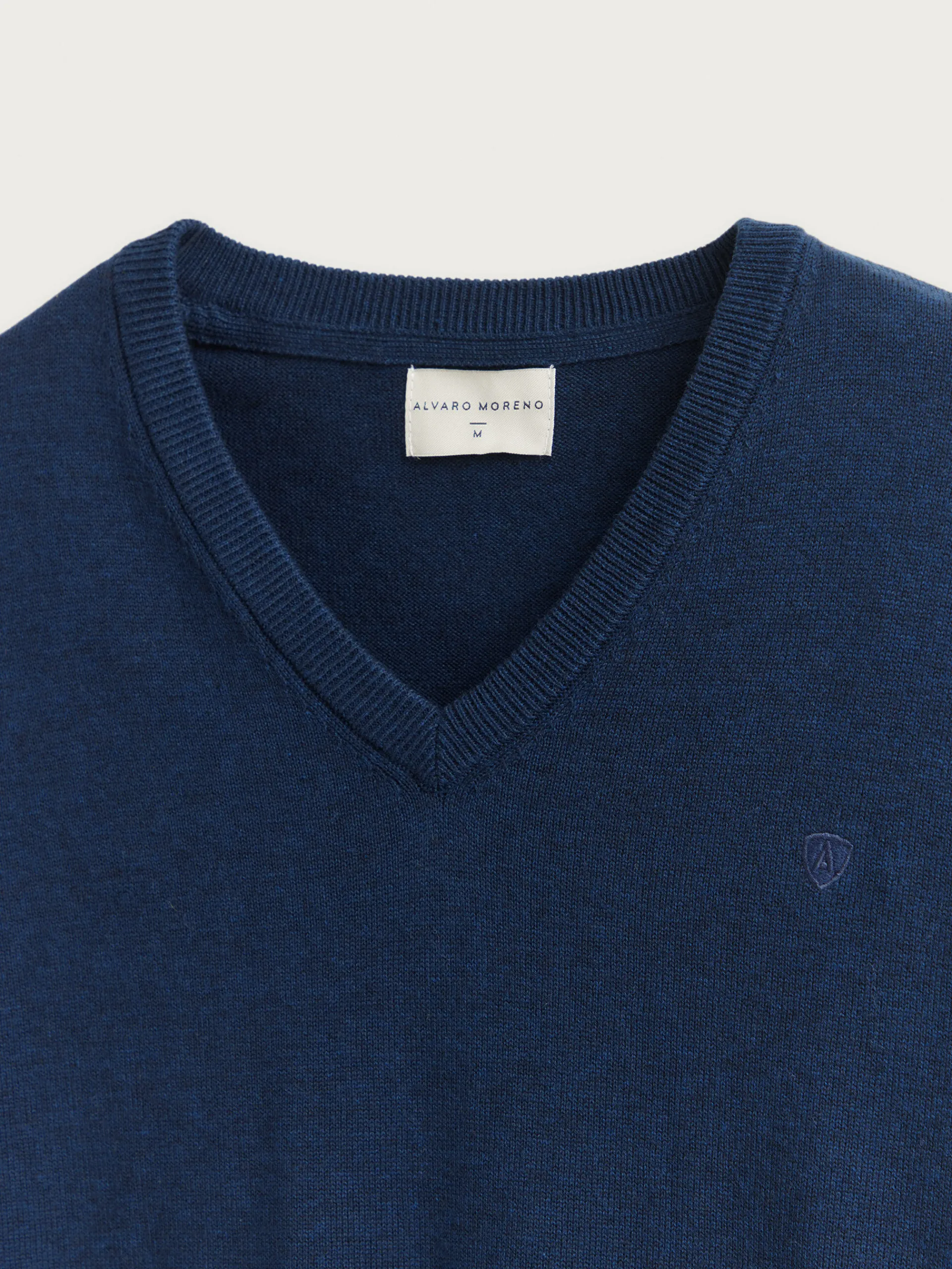 Jerséis-Alvaro Moreno JERSEY V-NECK TRENDY Azul Marino