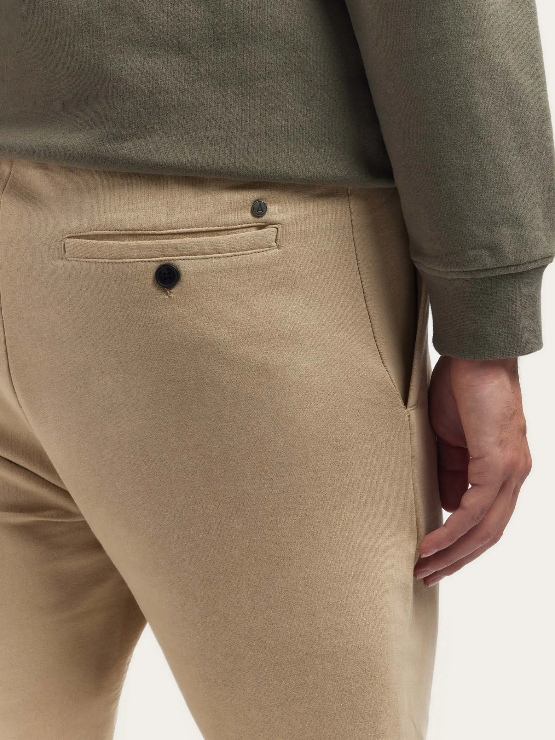 Casual-Alvaro Moreno JOGGER CHINO PUNTO Camel