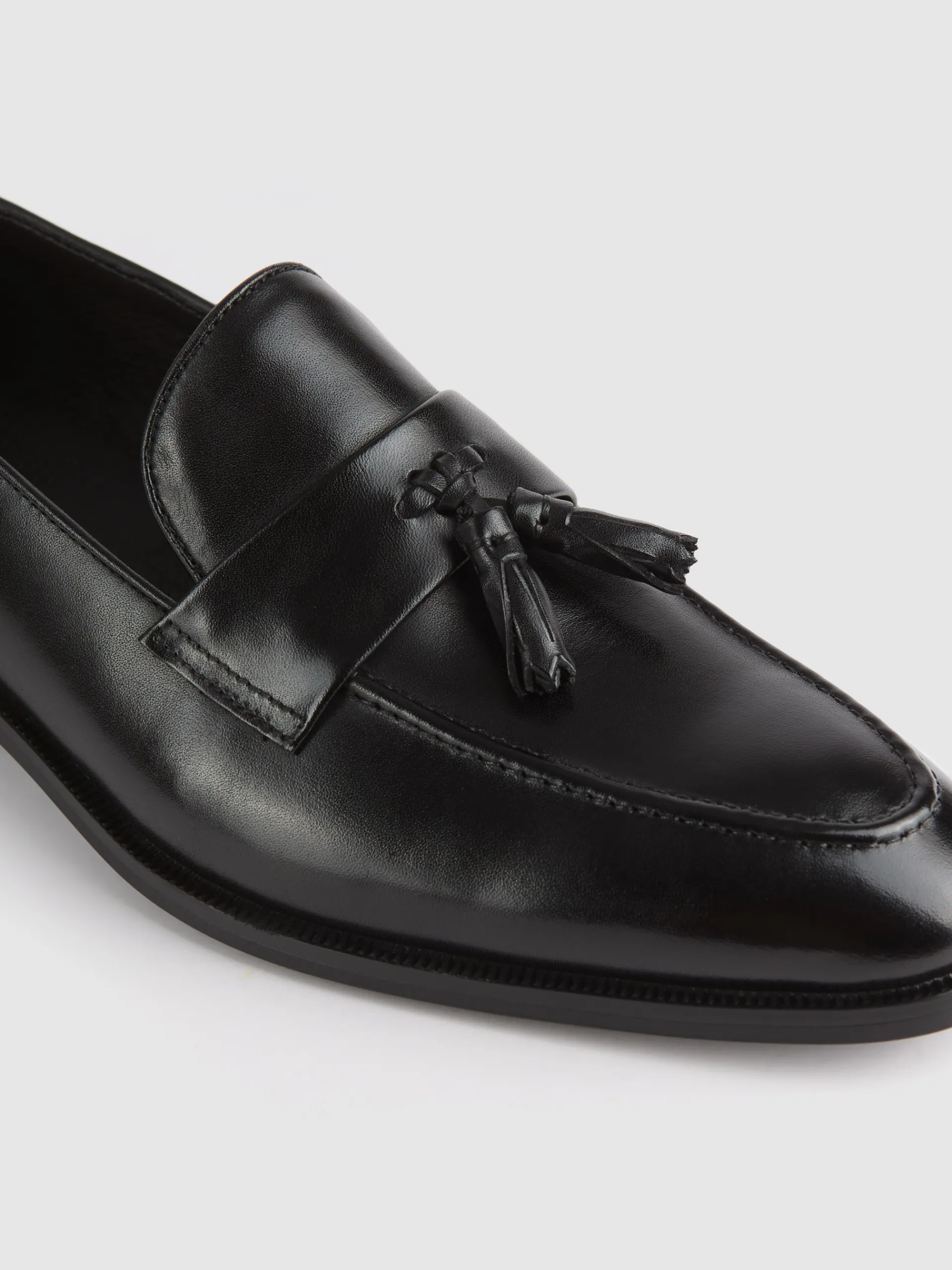 Vestir-Alvaro Moreno MOCASIN ANTIFAZ BORLAS Negro