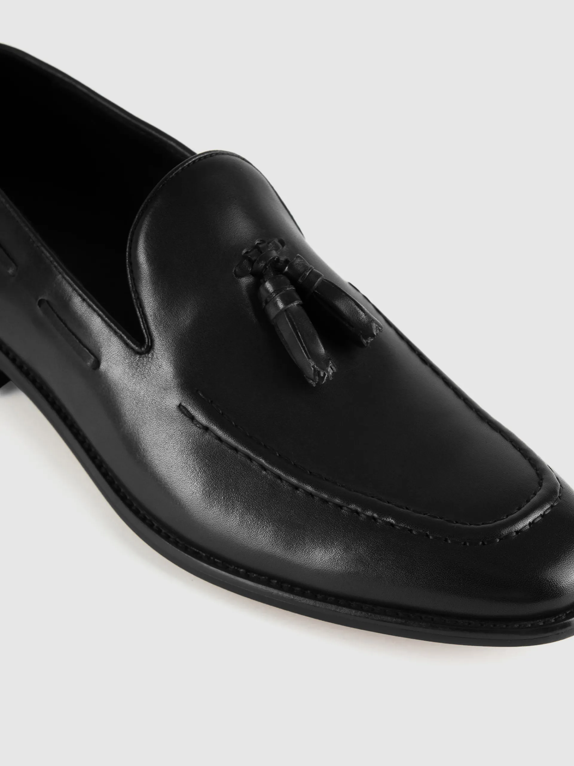 Vestir-Alvaro Moreno MOCASIN BORLAS Negro