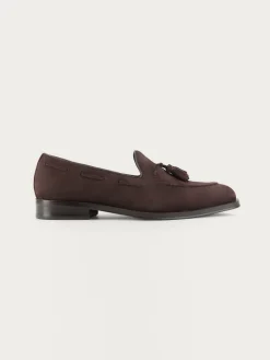 Vestir-Alvaro Moreno MOCASIN SERRAJE BORLAS MARRÓN Marrón