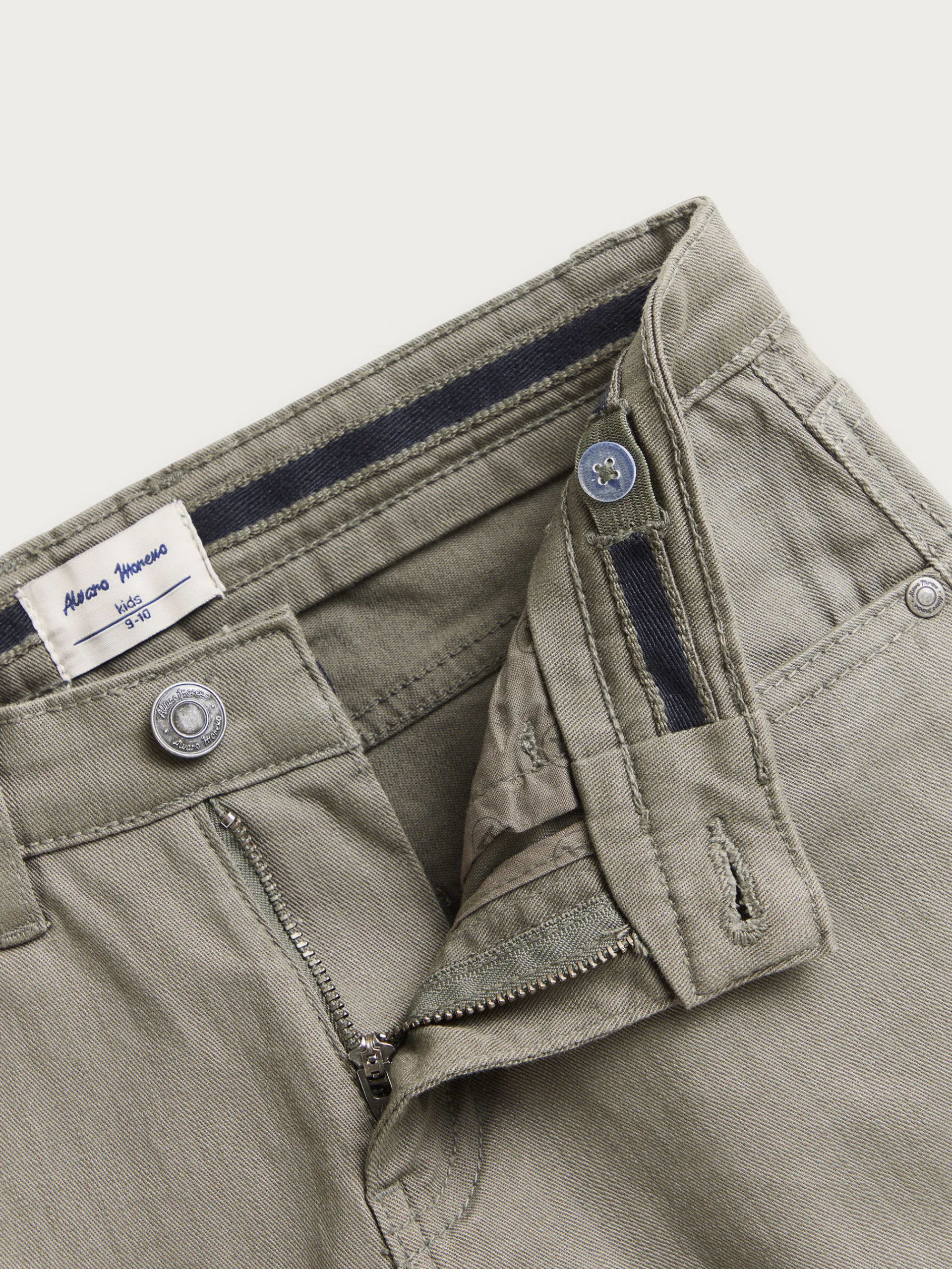 Pantalones-Alvaro Moreno PANTALON 5 POCKETS KIDS Verde