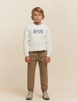 Pantalones-Alvaro Moreno PANTALON ANDER KIDS Camel