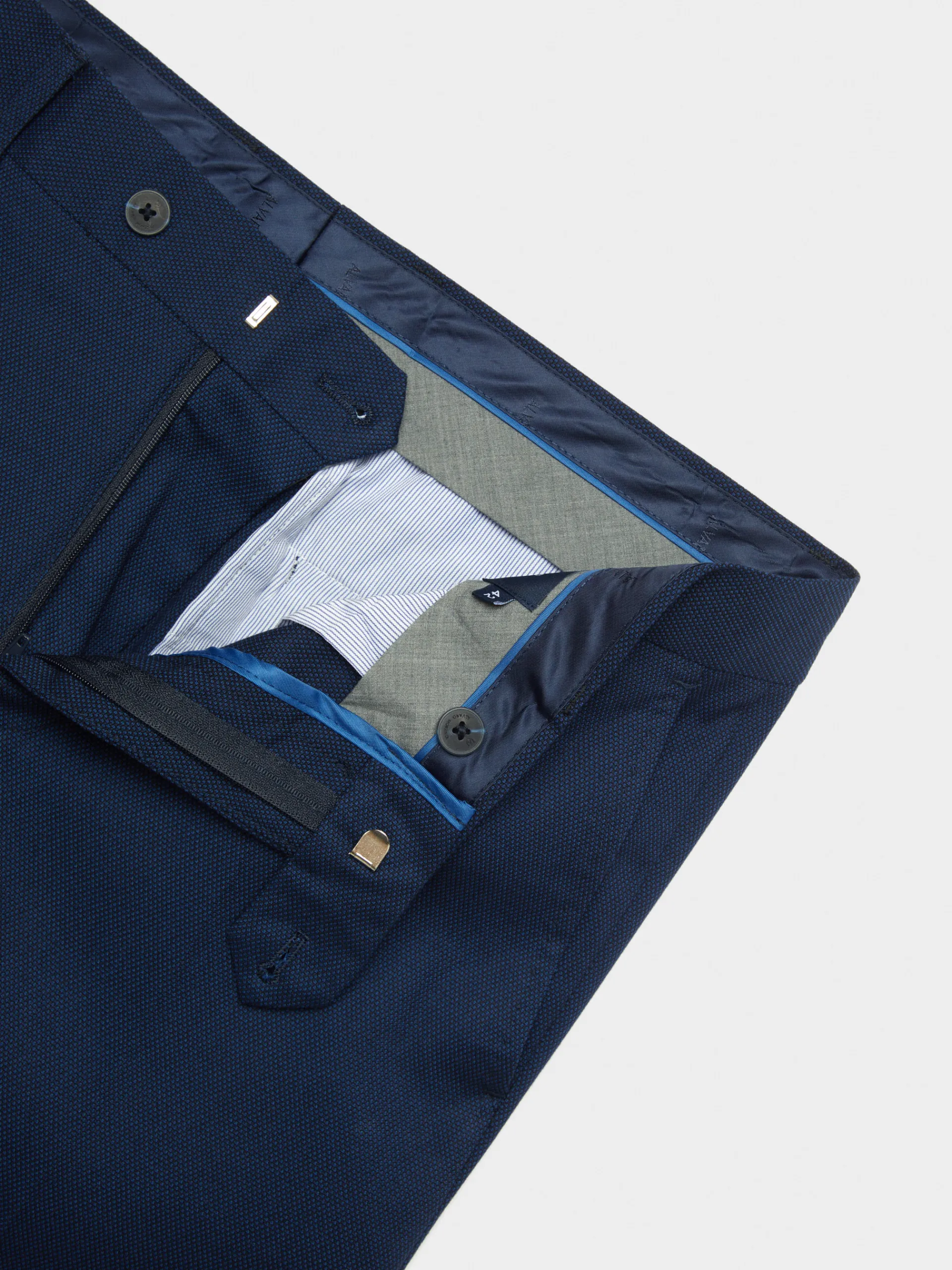 Trajes|Trajes-Alvaro Moreno PANTALON BIRDEYE Azul Marino