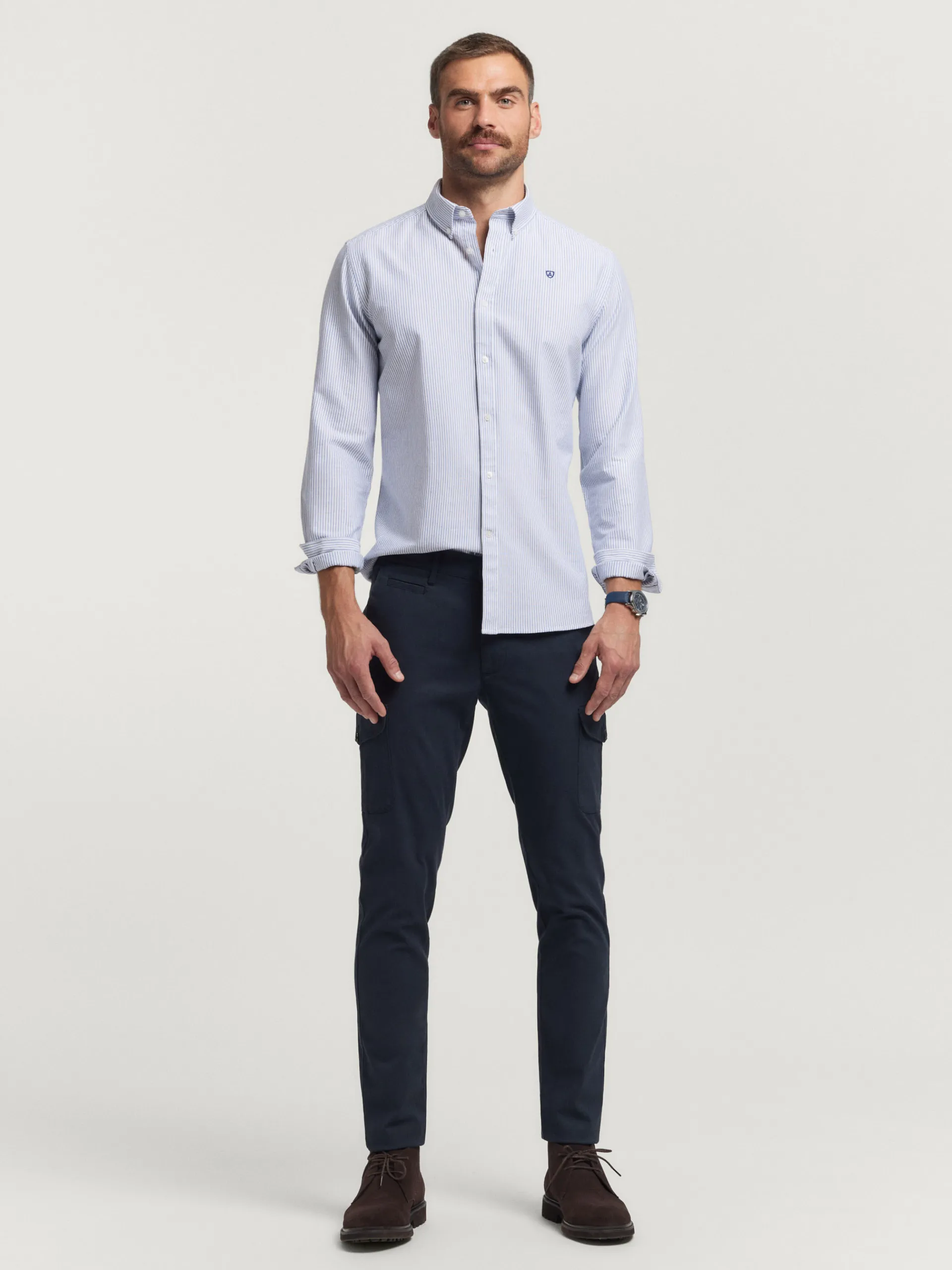 Cargo-Alvaro Moreno PANTALON BUFFALO Azul Marino