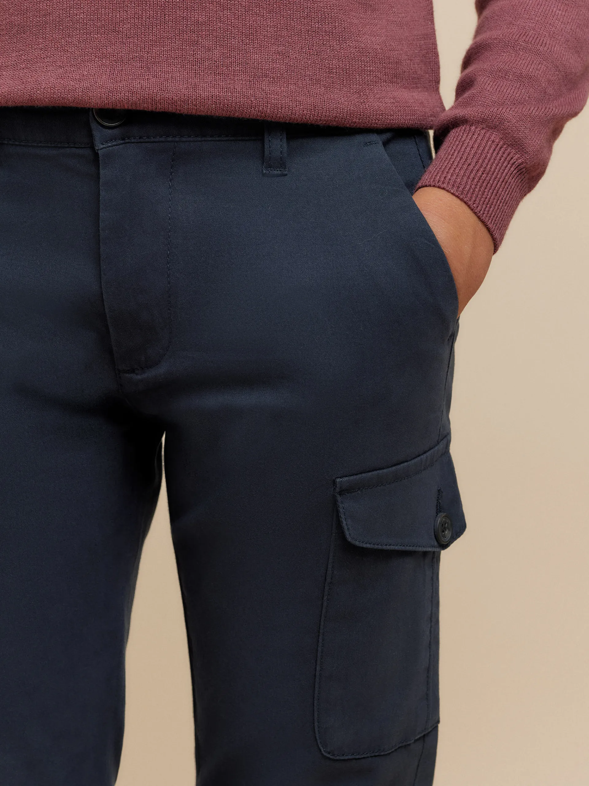 Pantalones-Alvaro Moreno PANTALON BUFFALO KIDS Azul Marino