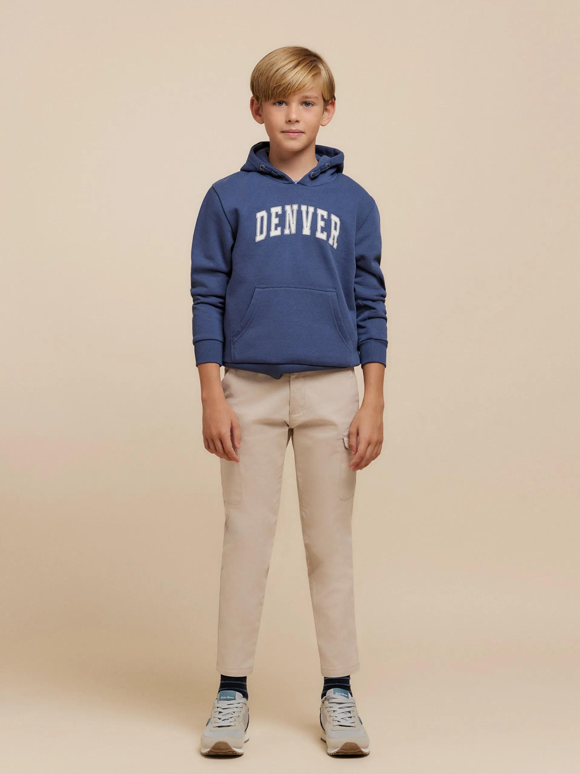 Pantalones-Alvaro Moreno PANTALON BUFFALO KIDS Beige