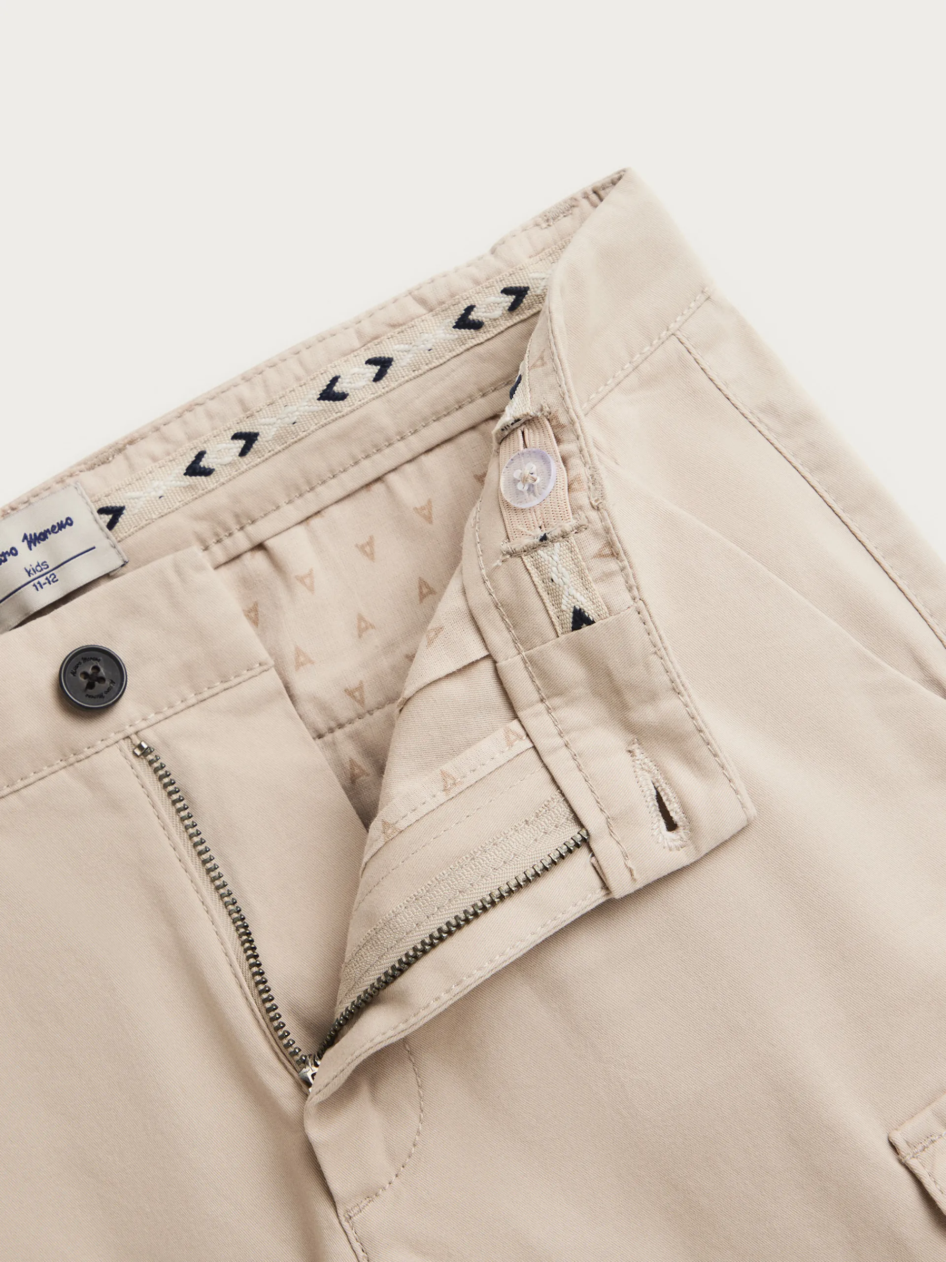 Pantalones-Alvaro Moreno PANTALON BUFFALO KIDS Beige
