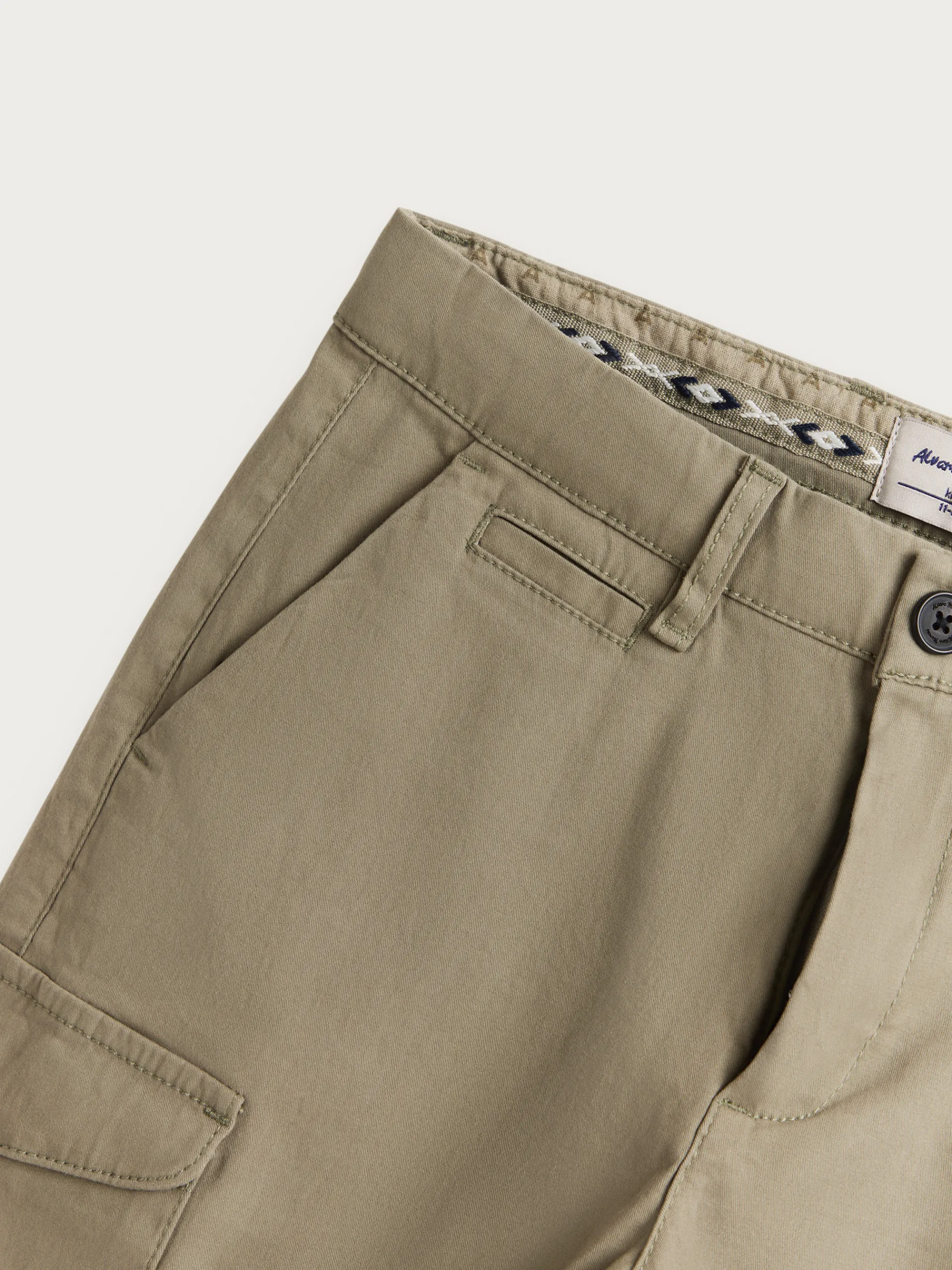 Pantalones-Alvaro Moreno PANTALON BUFFALO KIDS Verde