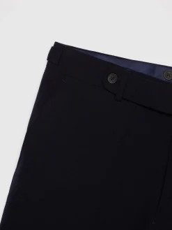 Trajes|Trajes-Alvaro Moreno PANTALON CAPO PLAIN Azul Marino