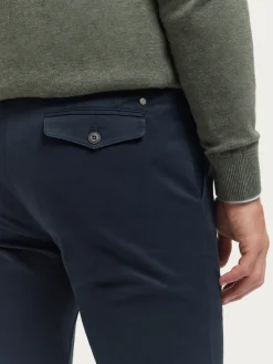 Chino-Alvaro Moreno PANTALON CARROT Azul Marino