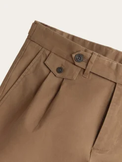 Chino-Alvaro Moreno PANTALON CARROT Camel