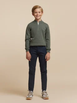 Pantalones-Alvaro Moreno PANTALON CHINO KIDS Azul Marino