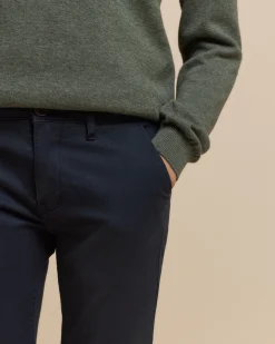 Pantalones-Alvaro Moreno PANTALON CHINO KIDS Azul Marino