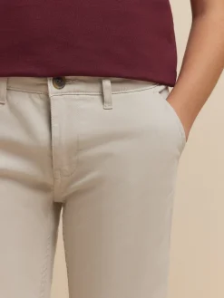 Pantalones-Alvaro Moreno PANTALON CHINO KIDS Piedra