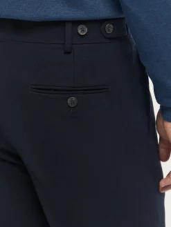 Vestir-Alvaro Moreno PANTALON CLASSIC TWILL Azul Marino