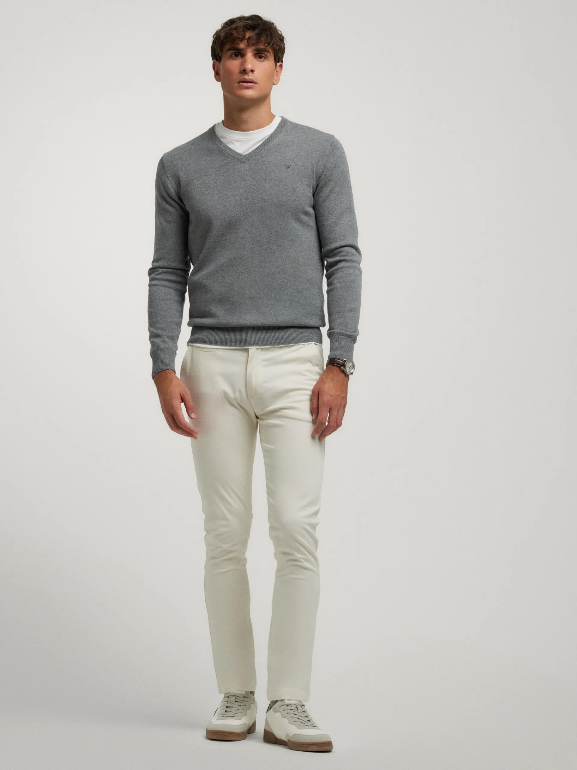 Chino-Alvaro Moreno PANTALON COOPER Crudo