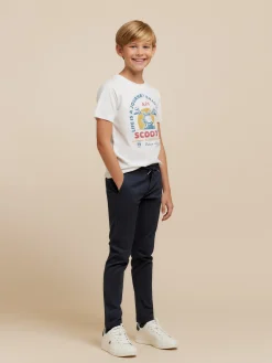 Pantalones-Alvaro Moreno PANTALON DALTON KIDS Azul Marino