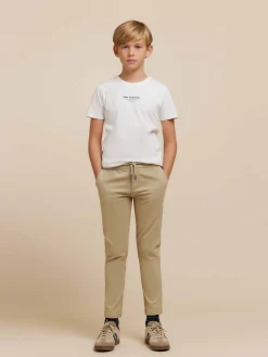 Pantalones-Alvaro Moreno PANTALON DALTON KIDS Beige