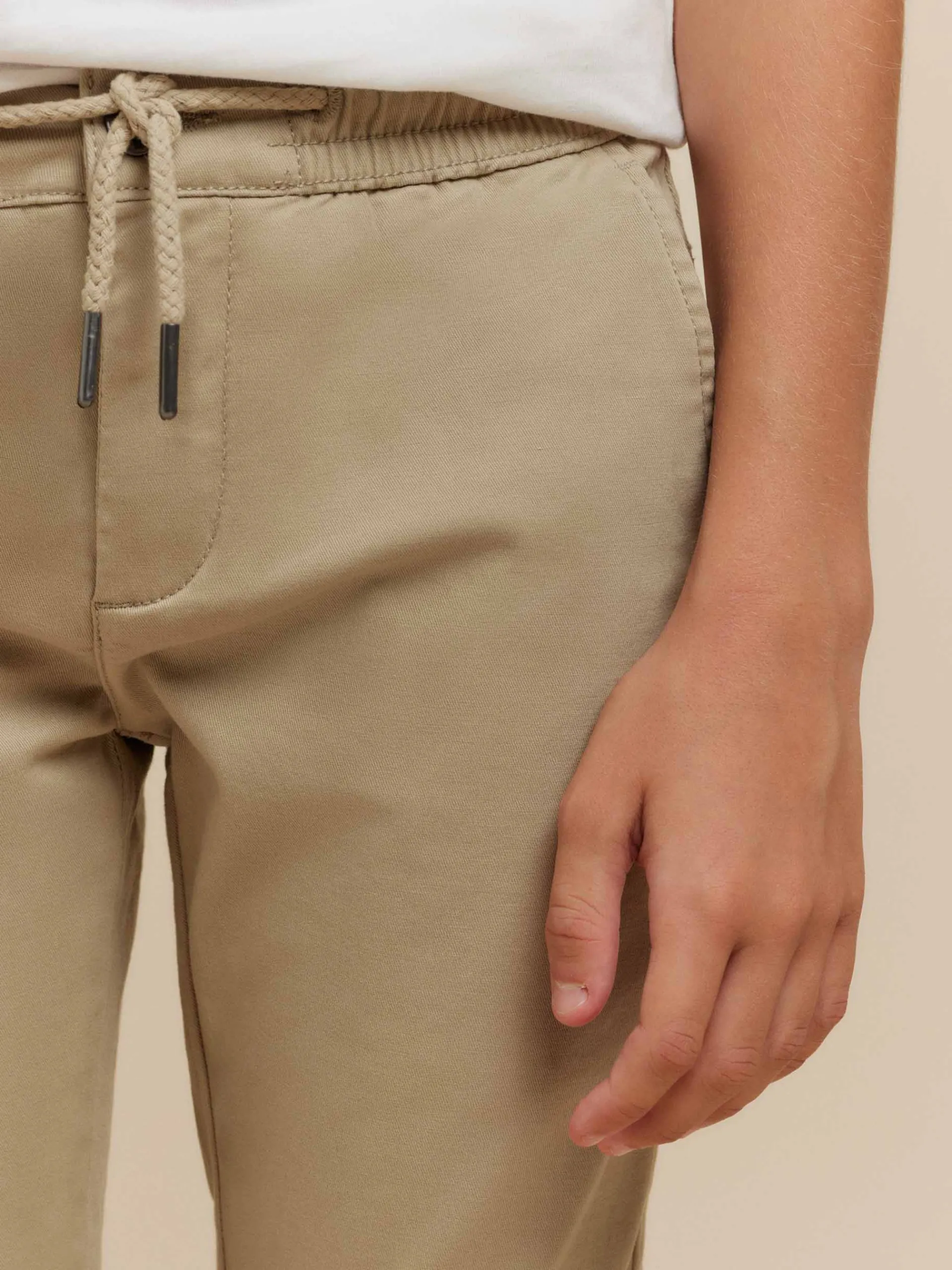 Pantalones-Alvaro Moreno PANTALON DALTON KIDS Beige