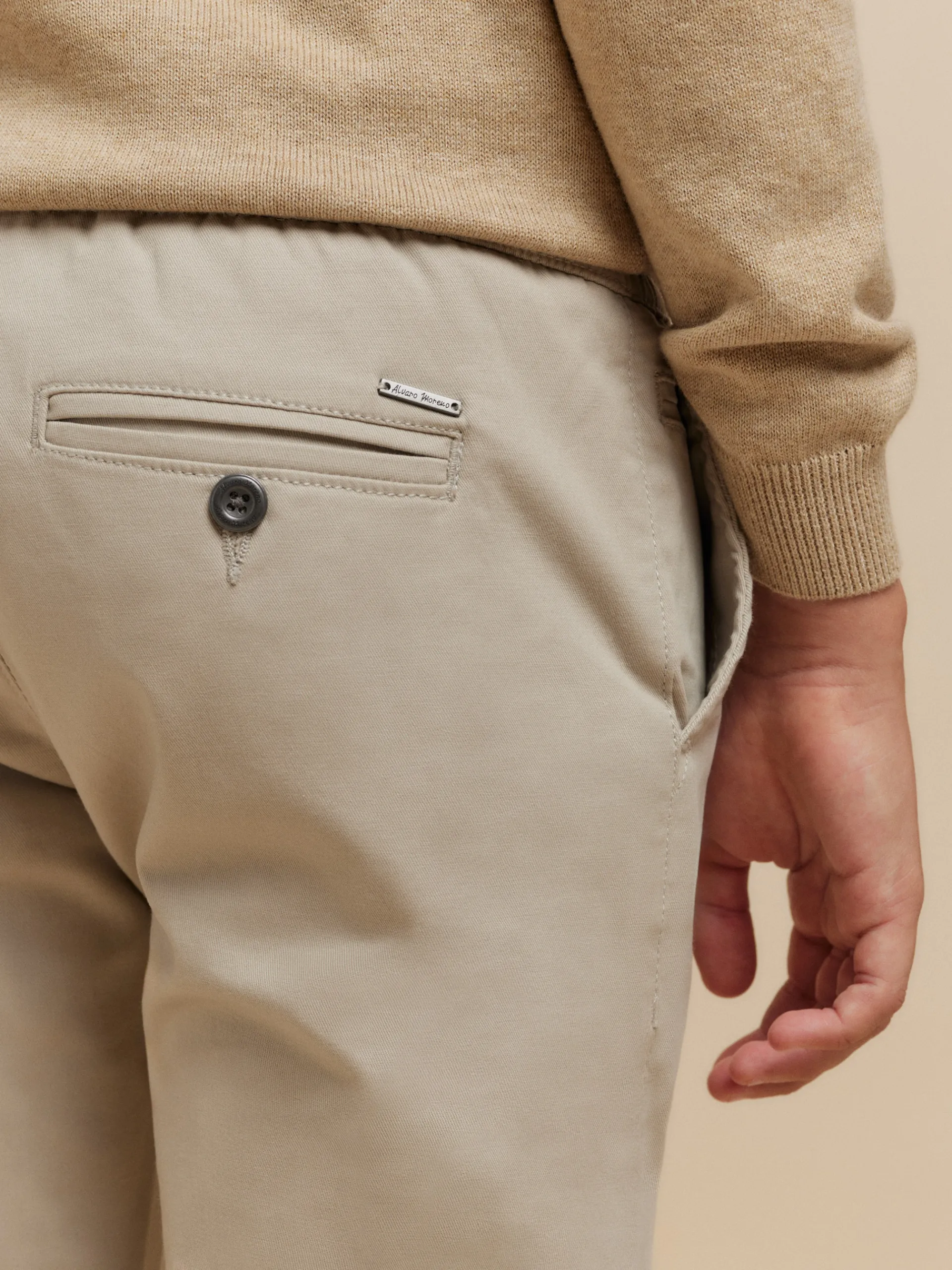 Pantalones-Alvaro Moreno PANTALON DALTON KIDS Piedra