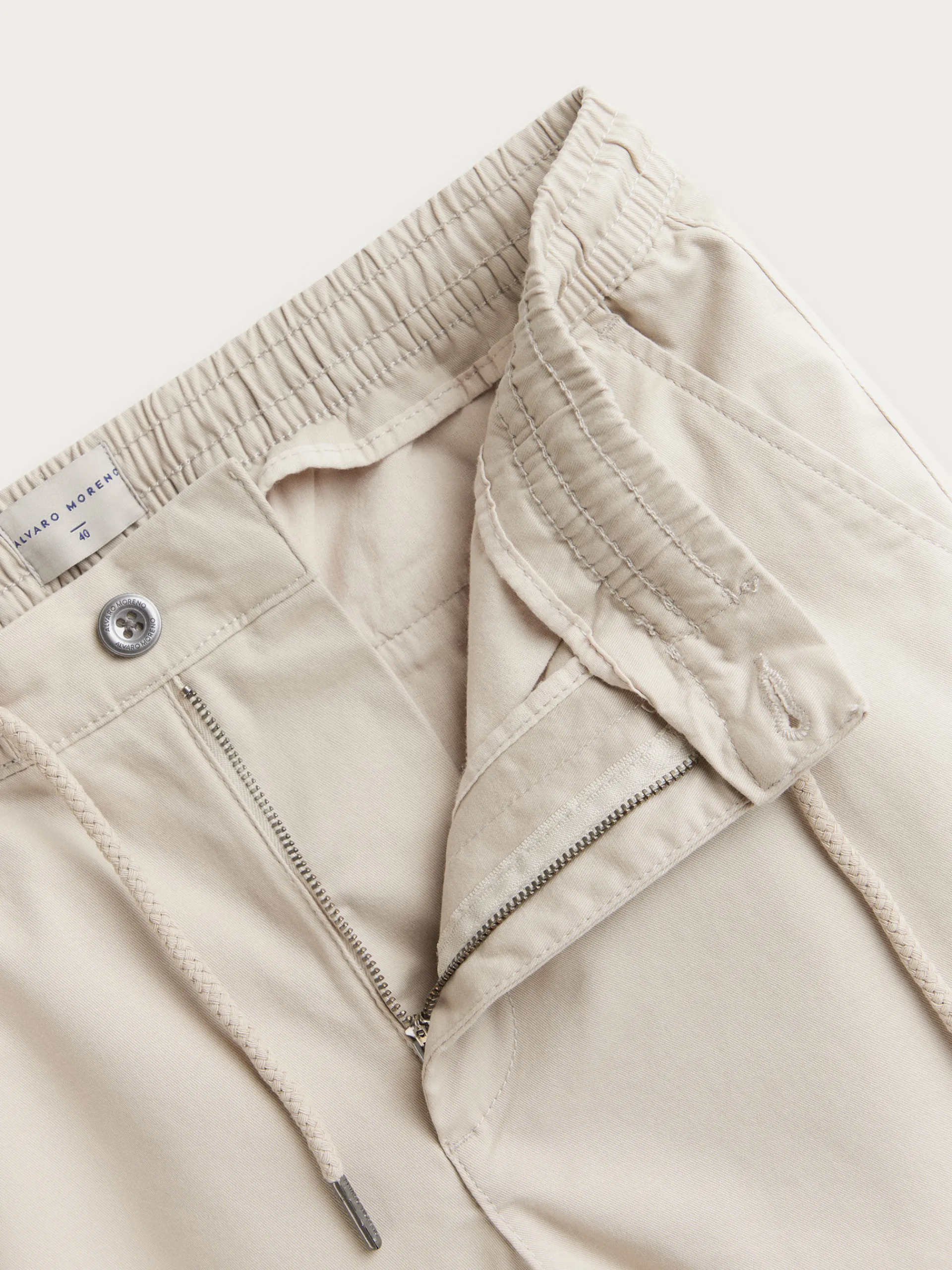 Casual-Alvaro Moreno PANTALON DALTON Piedra