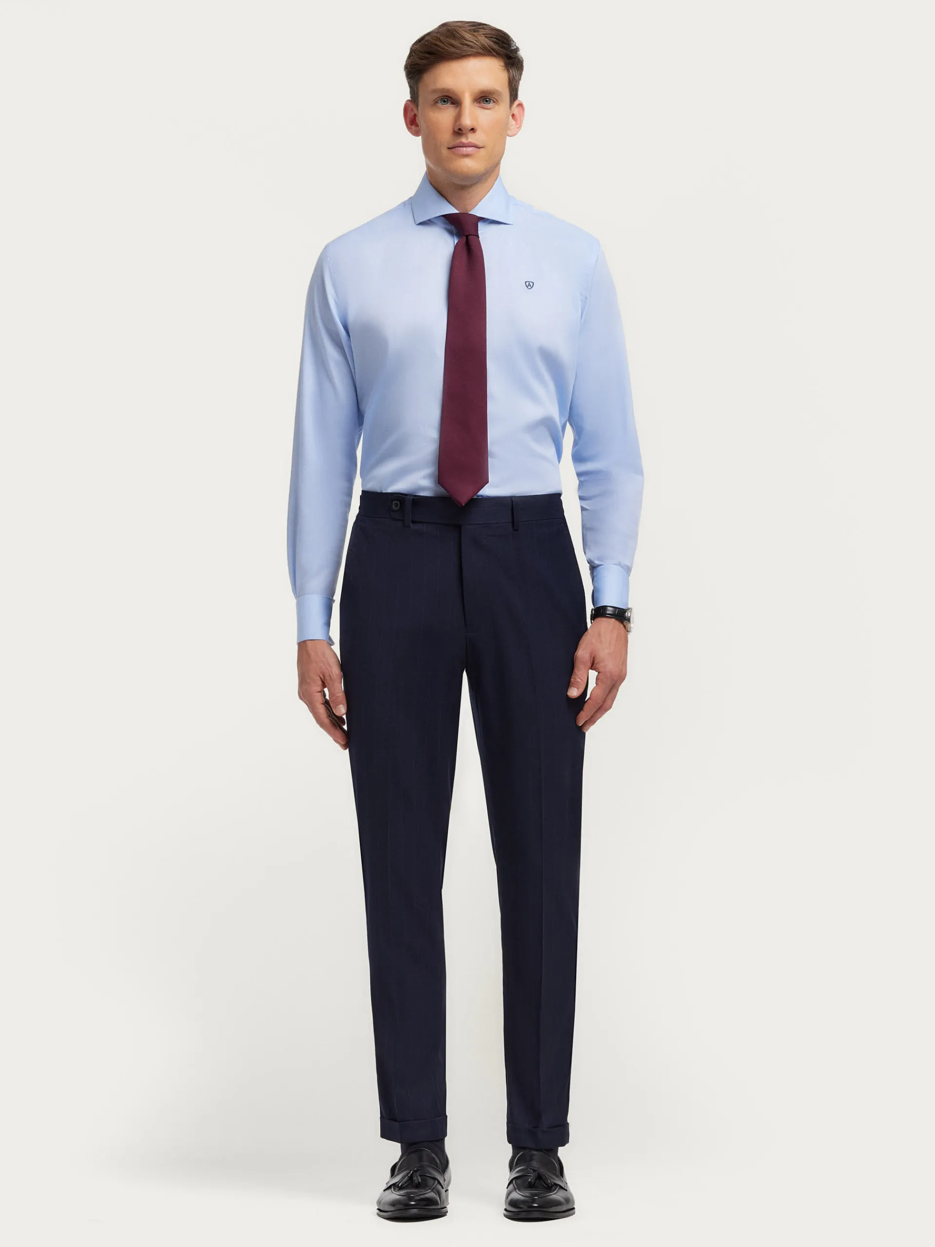 Trajes|Trajes-Alvaro Moreno PANTALON DUOMO DIPLO Azul Marino