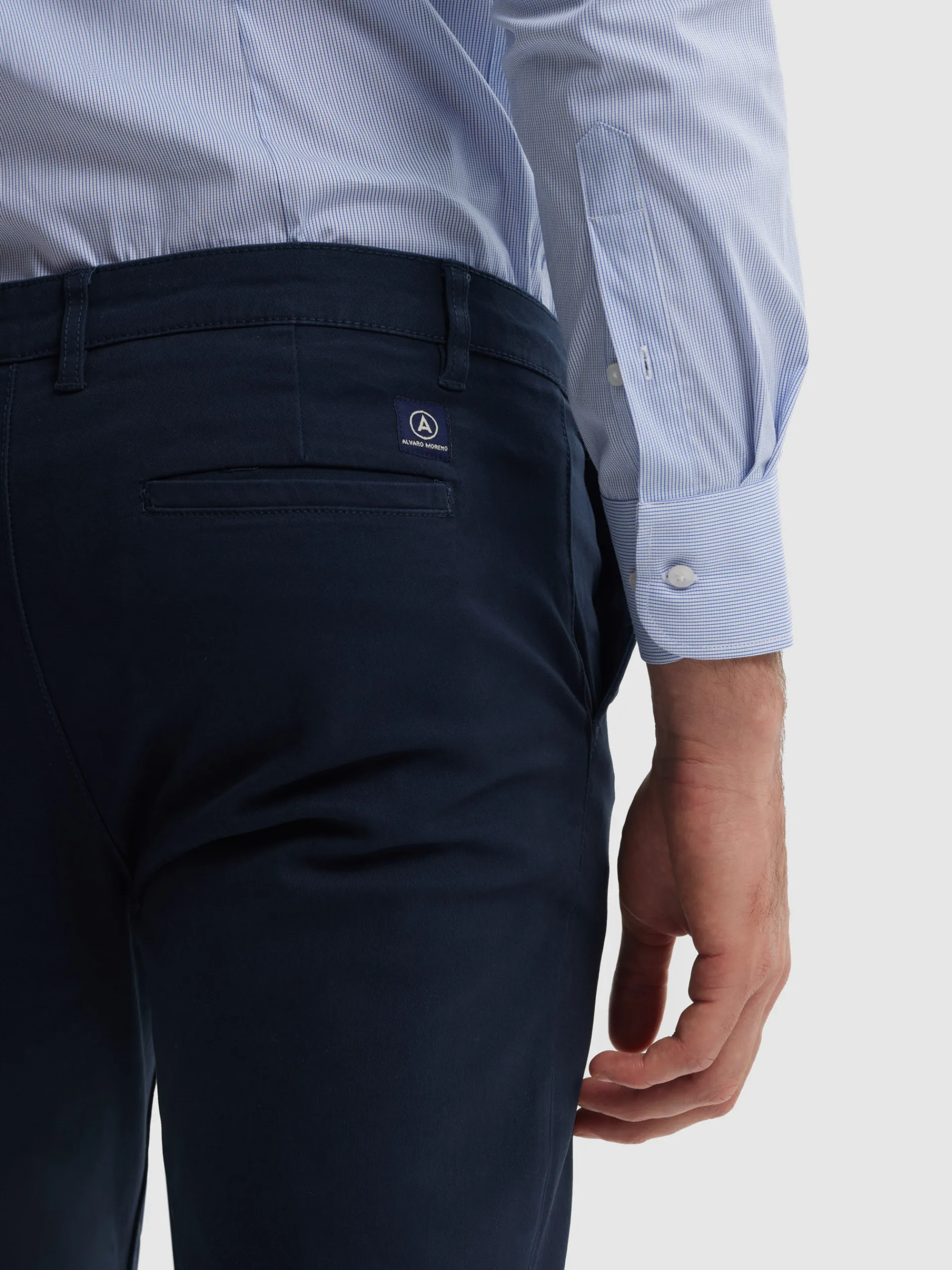 Chino-Alvaro Moreno PANTALON ELVIS Azul Marino