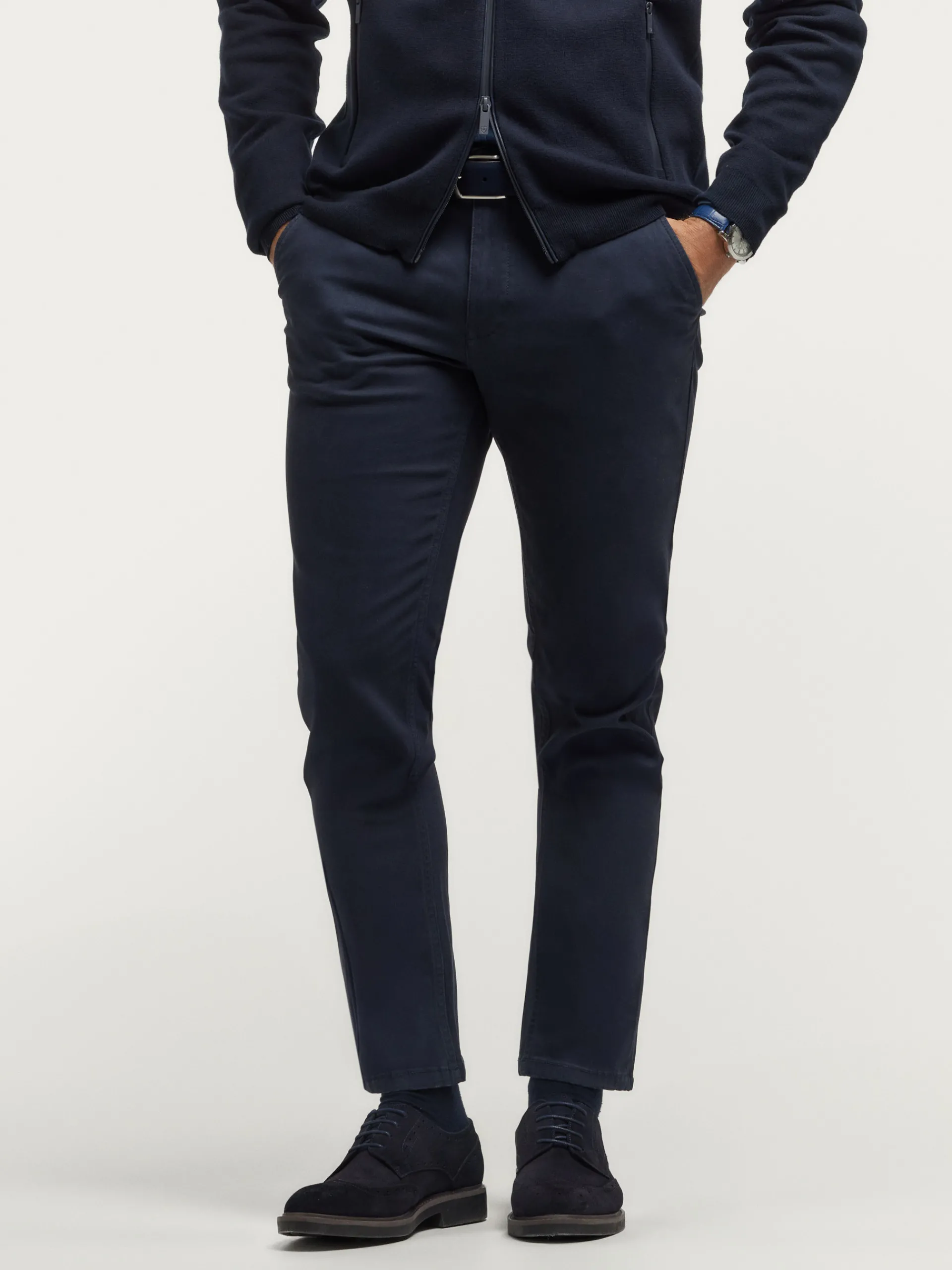 Chino-Alvaro Moreno PANTALON ELVIS Azul Marino