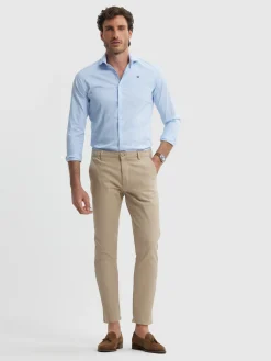 Chino-Alvaro Moreno PANTALON ELVIS Camel