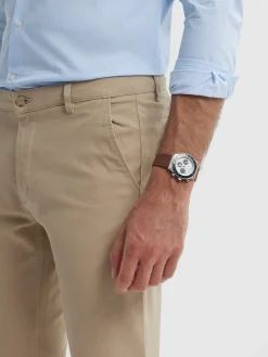 Chino-Alvaro Moreno PANTALON ELVIS Camel