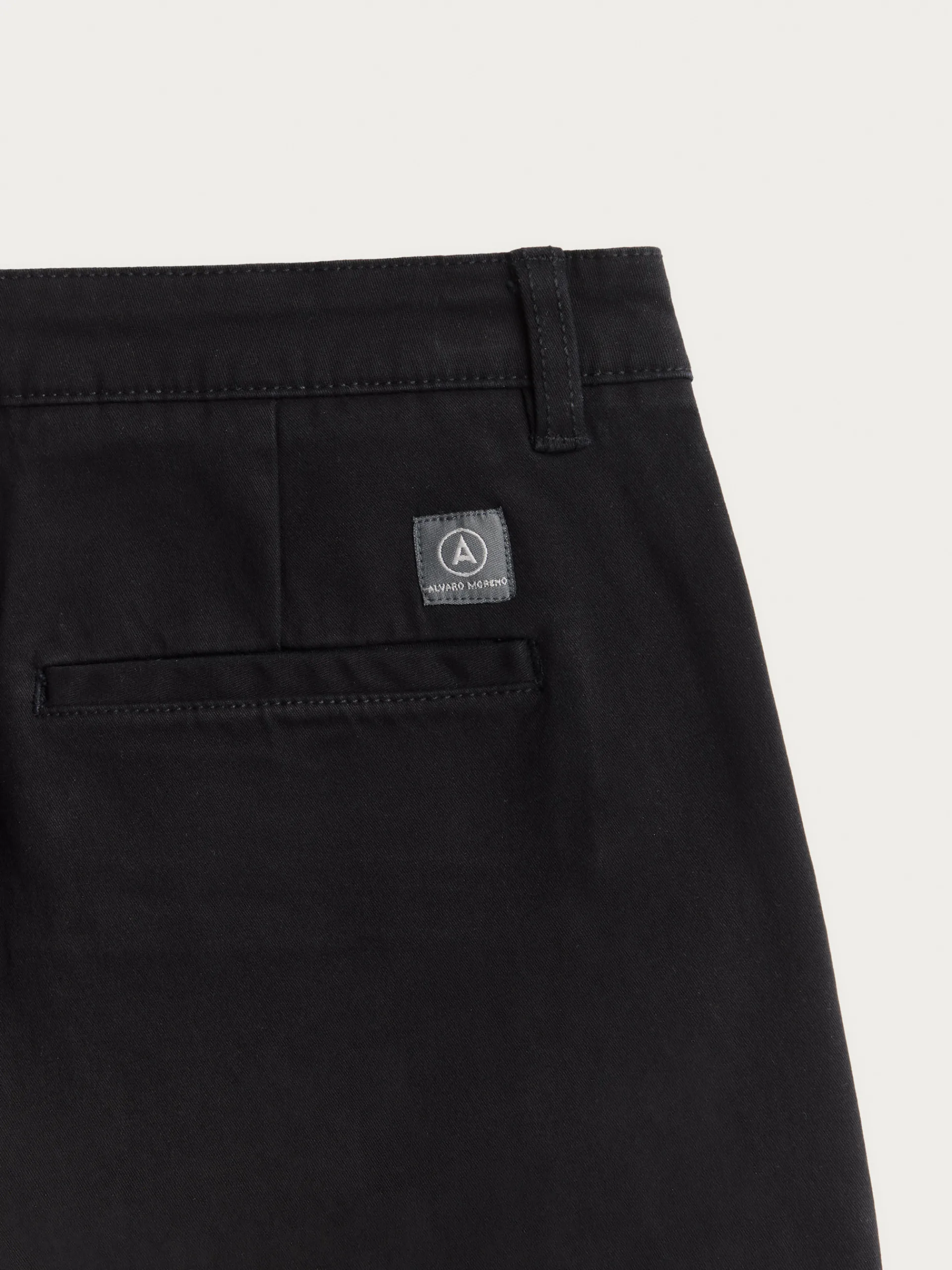 Chino-Alvaro Moreno PANTALON ELVIS Negro