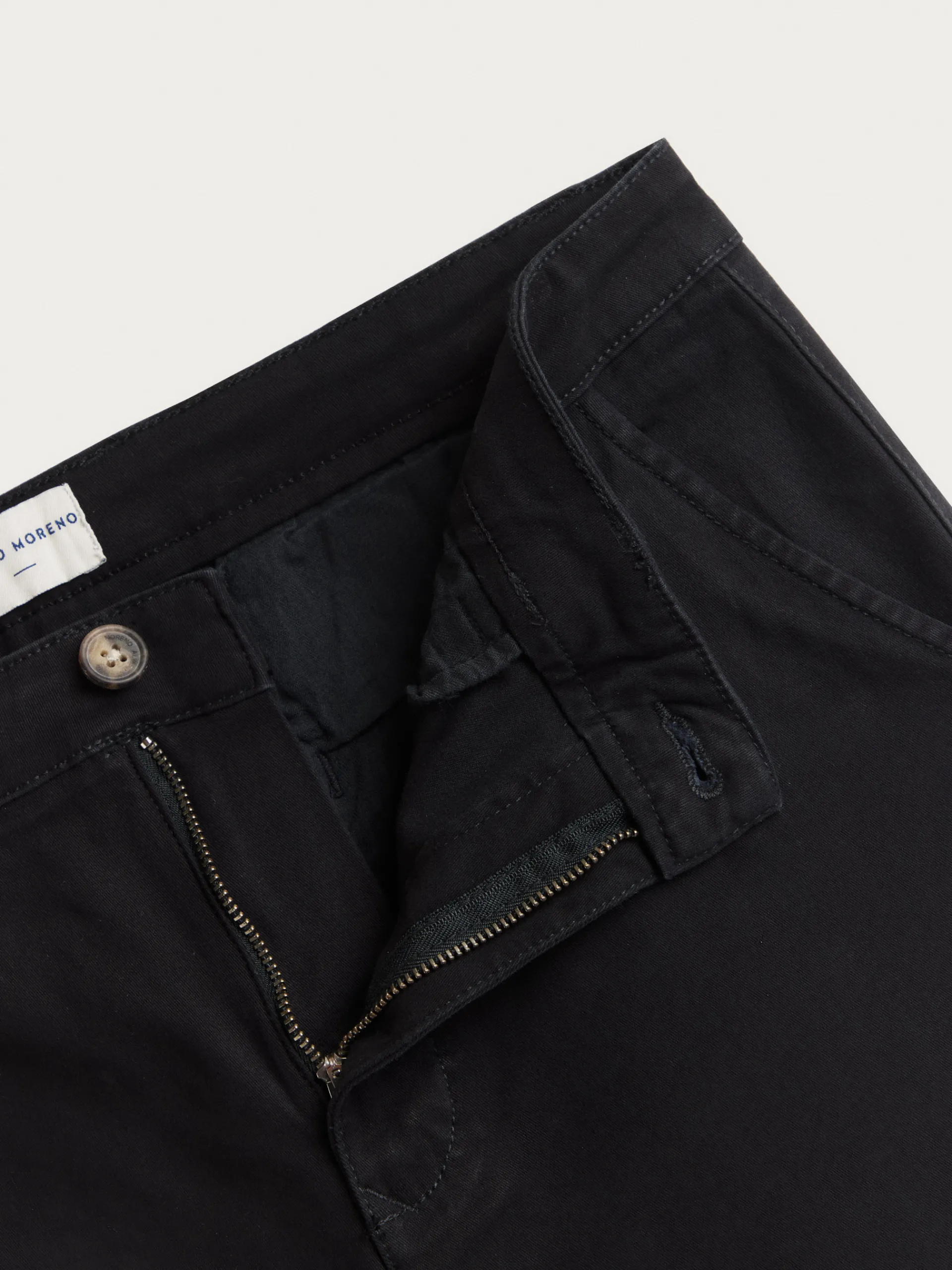 Chino-Alvaro Moreno PANTALON ELVIS Negro
