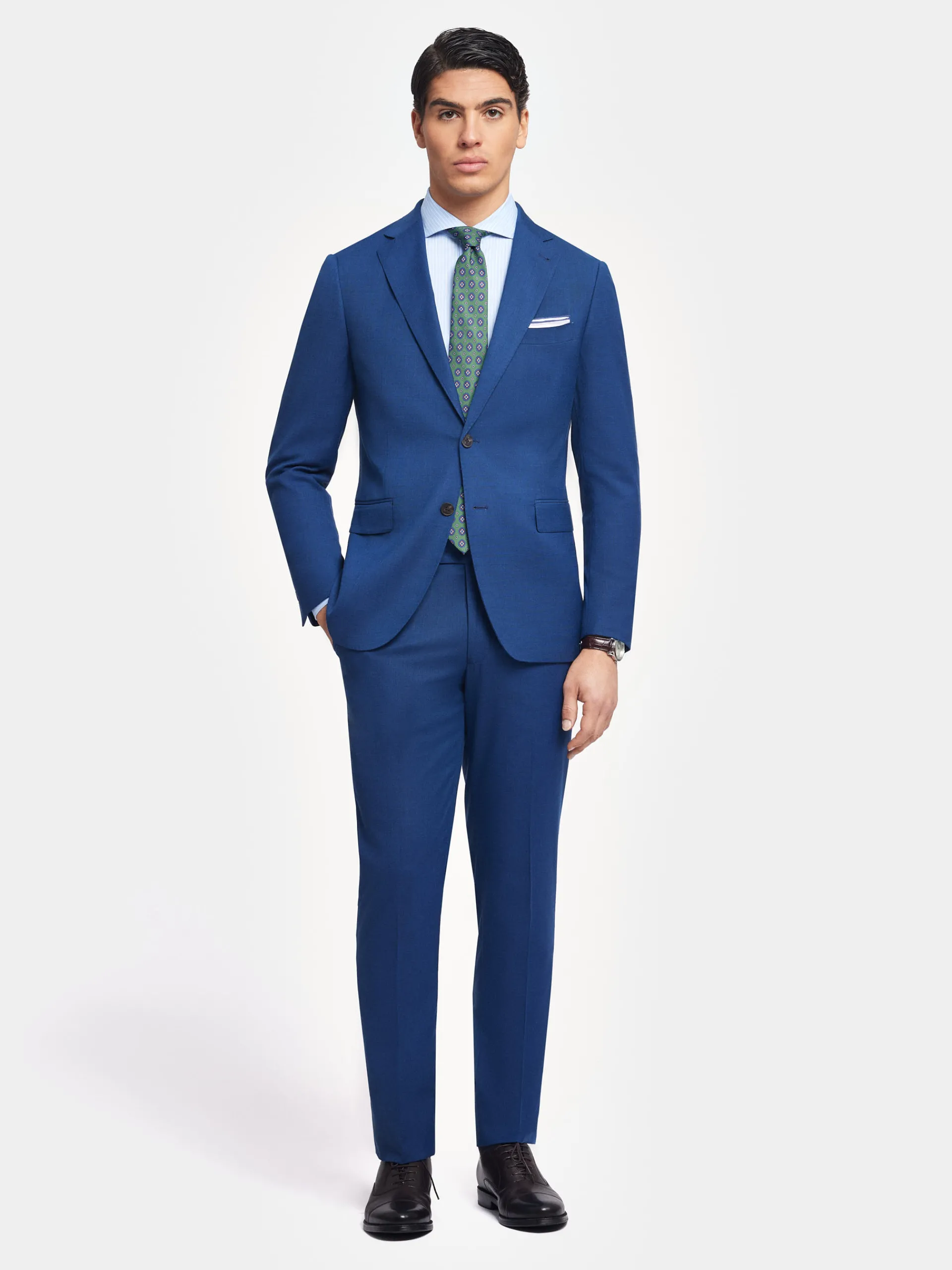 Trajes|Trajes-Alvaro Moreno PANTALON FIL A FIL Azul