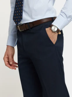 Trajes|Trajes-Alvaro Moreno PANTALON FIL A FIL Azul Marino