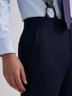 Trajes|Trajes-Alvaro Moreno PANTALON FIL A FIL Azul Marino