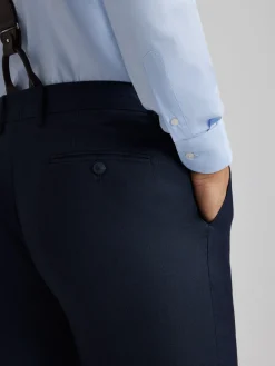 Trajes|Trajes-Alvaro Moreno PANTALON FIL A FIL Azul Marino