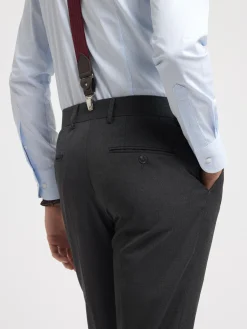 Trajes|Trajes-Alvaro Moreno PANTALON FIL A FIL CRUZADO Gris