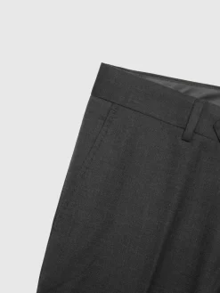 Trajes|Trajes-Alvaro Moreno PANTALON FIL A FIL CRUZADO Gris