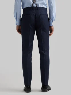 Trajes|Trajes-Alvaro Moreno PANTALON FINESTRA SLIM Azul Marino